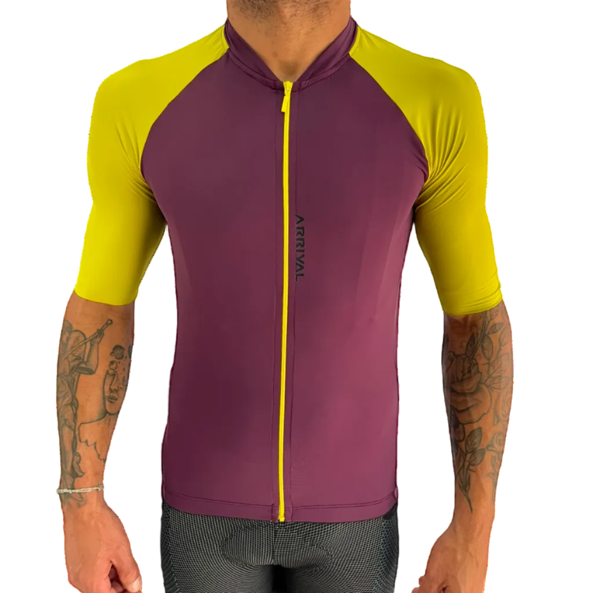Jersey Ultra XC Roxo com Verde