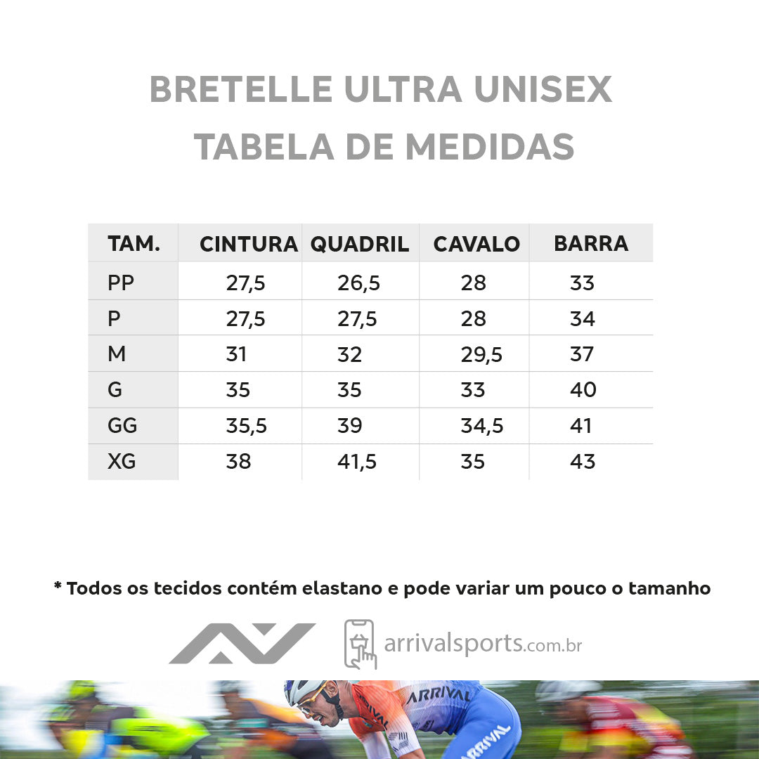 Bretelle UltraXC Azul Marinho Canelado