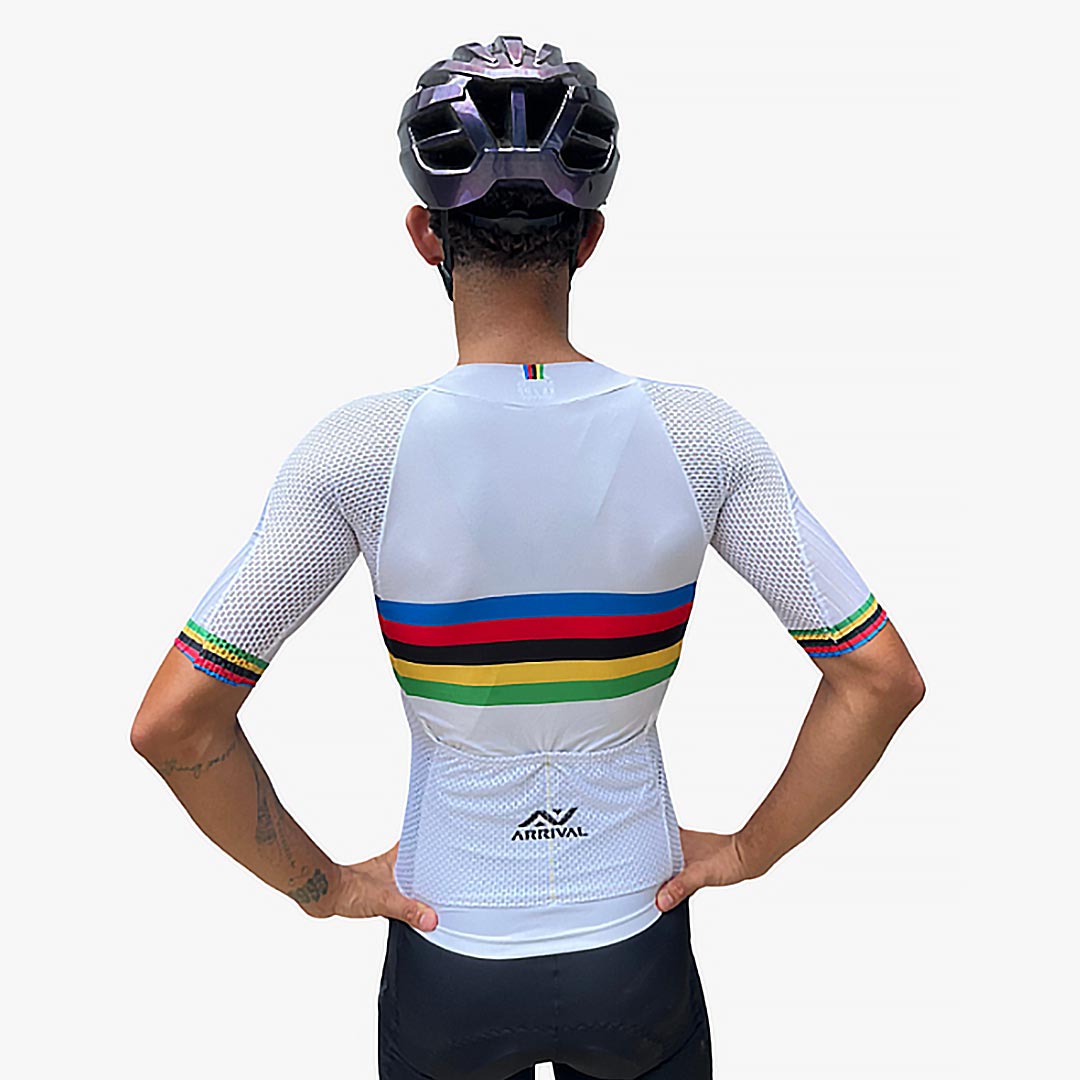 Jersey Ultra Race Arco-Íris (Sem Zíper)