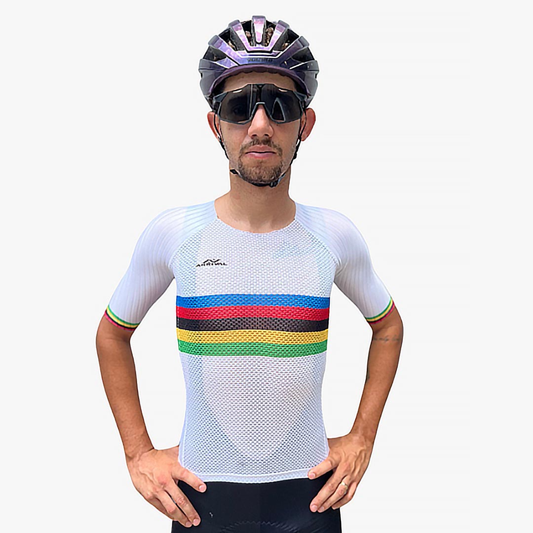 Jersey Ultra Race Arco-Íris (Sem Zíper)
