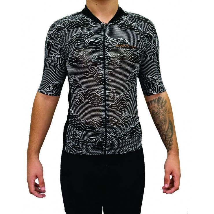 Jersey Raglan Gravel Preta