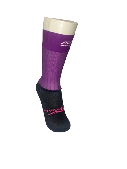 Meia Aero Roxa (Performance Pro)