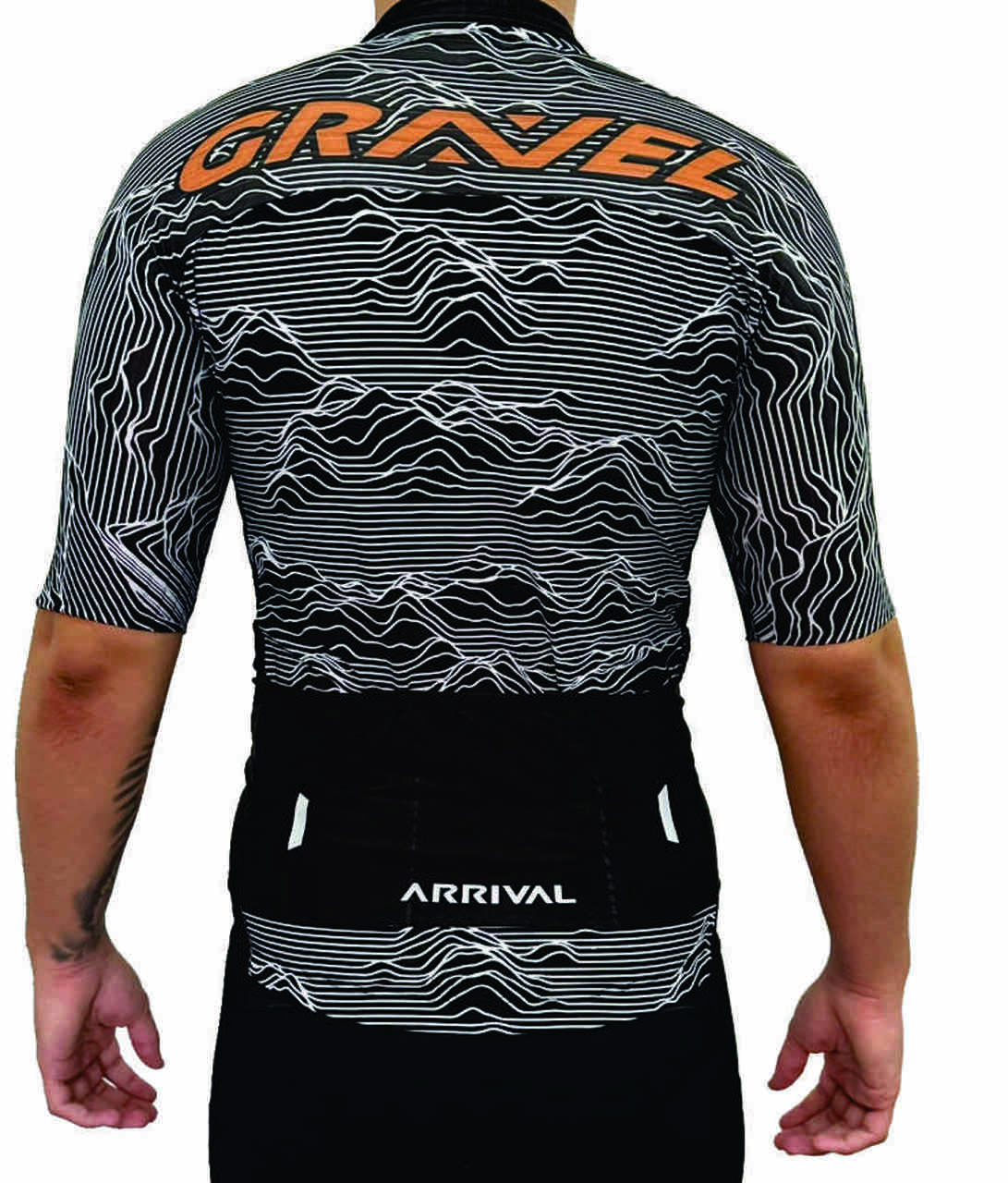 Jersey Raglan Gravel Preta