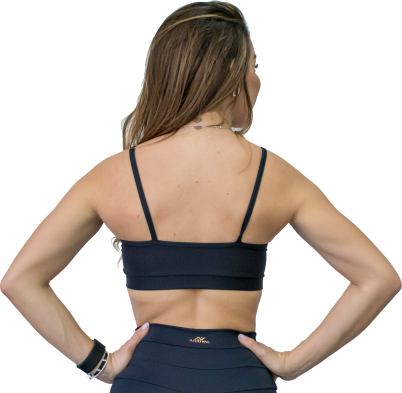 Top Alça Preto