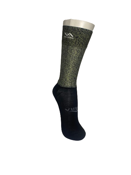 Meia Aero Gravel Verde
