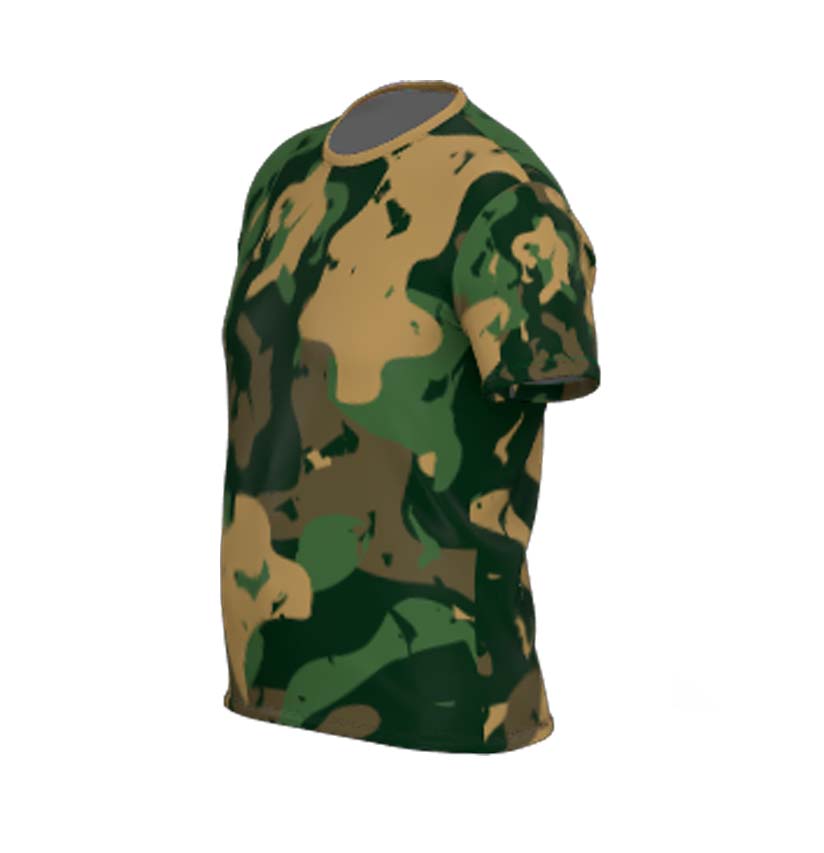 Camiseta Casual Militar Infantil