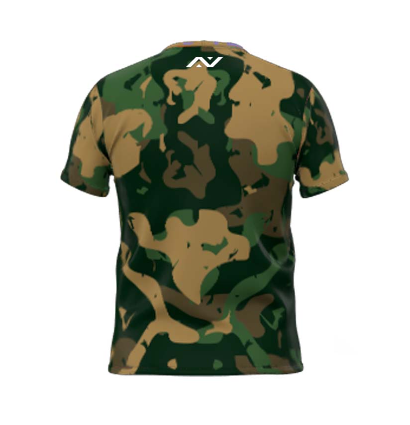Camiseta Casual Militar Infantil