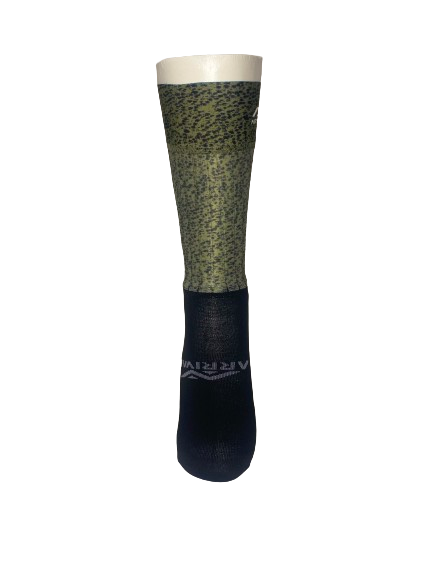 Meia Aero Gravel Verde