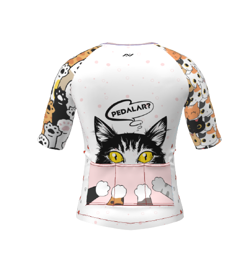 Jersey Pedal Cat Combat Feminina