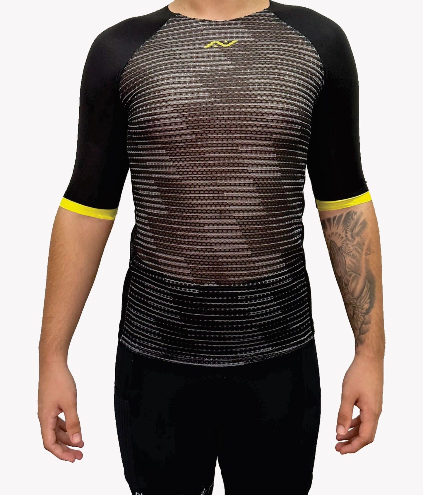 Jersey Ultra Race Preta (Sem Zíper)