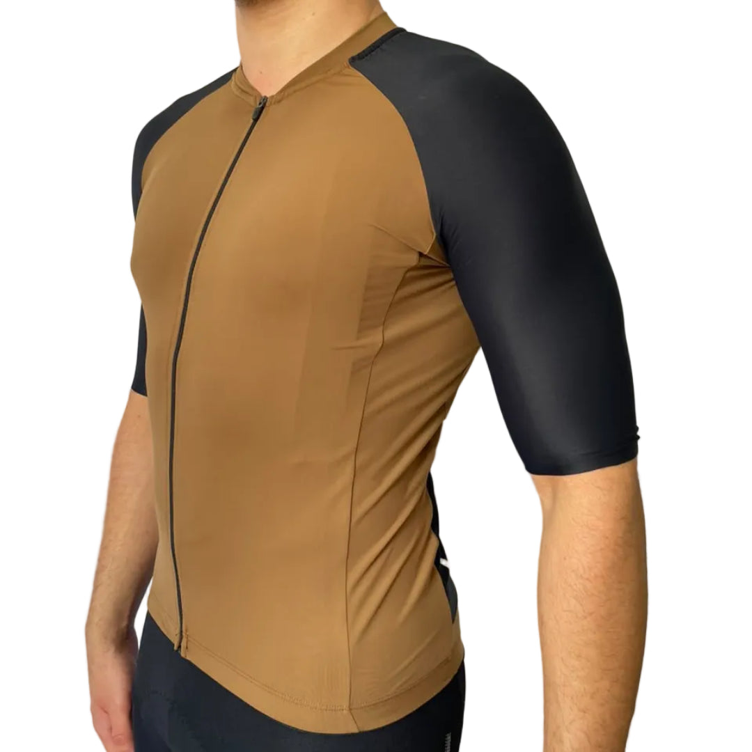 Jersey Poliamida Marrom