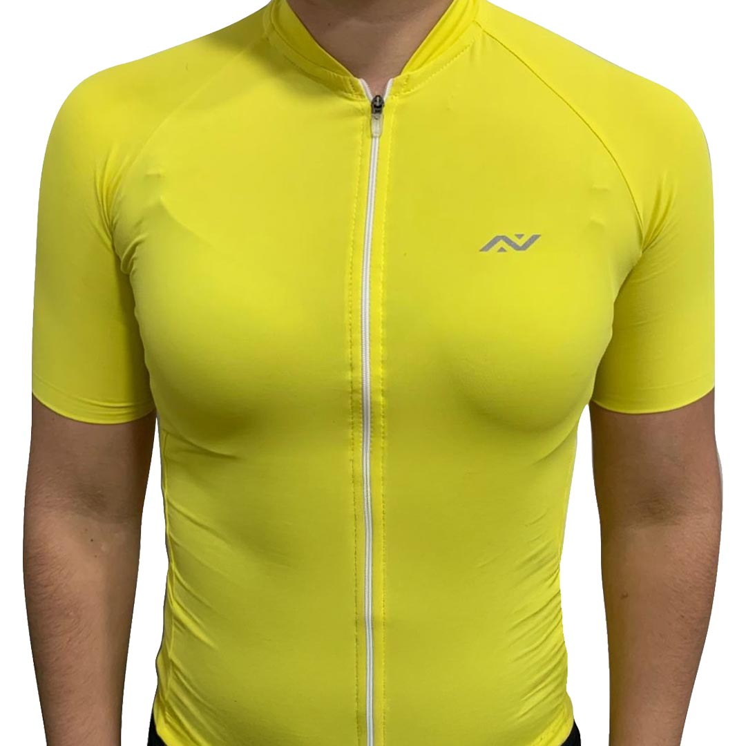 Jersey Poliamida Amarela