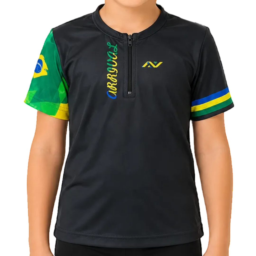 Camisa Infantil Brasil