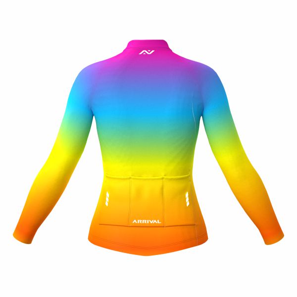 Jersey Rainbow Ultra XC Feminina – Manga Longa